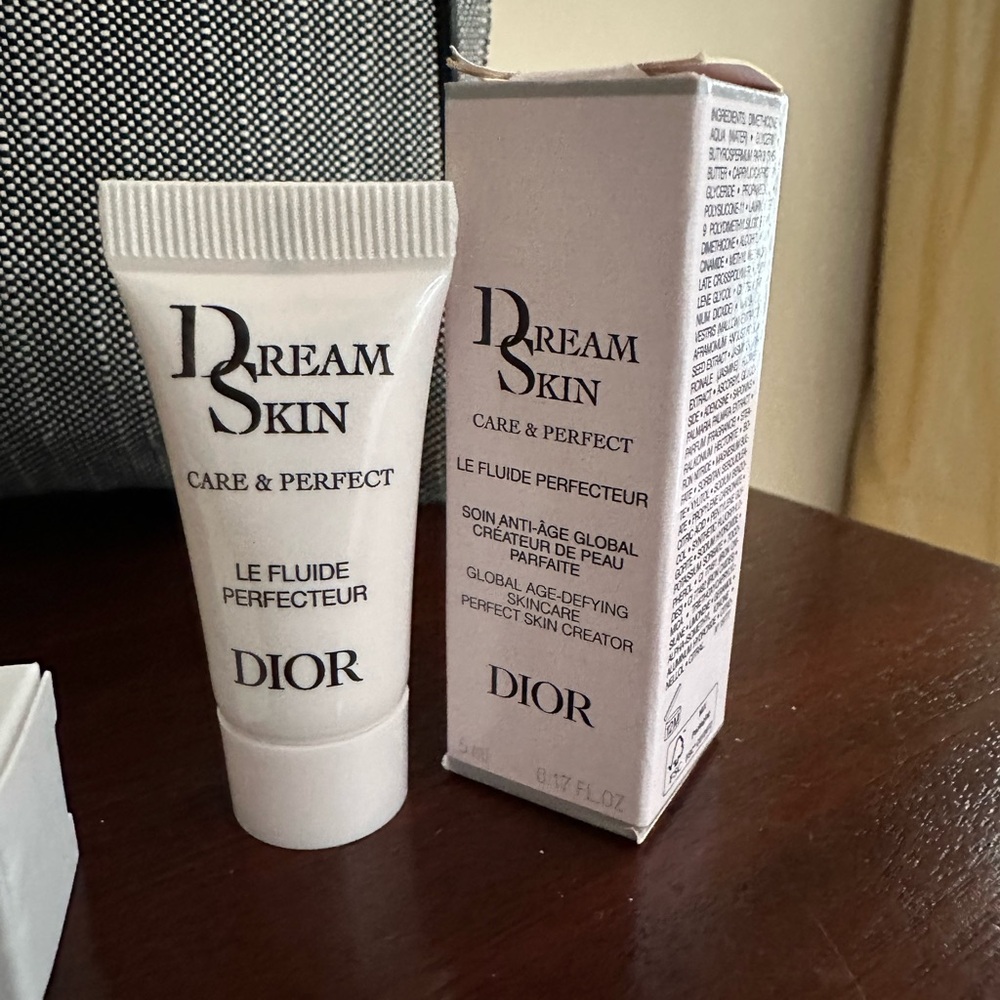 New Dior 4 piece bundle Vintage Tweed Parfums Beaute cosmetic case - Picture 5 of 14